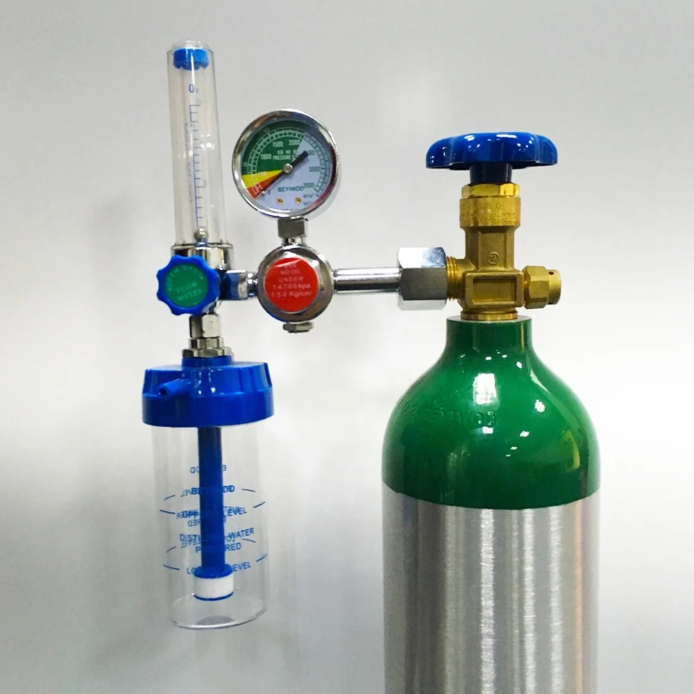 Low Price Medical Oxygen Regulator 50psi Outlet Pressure Gas Regulator 