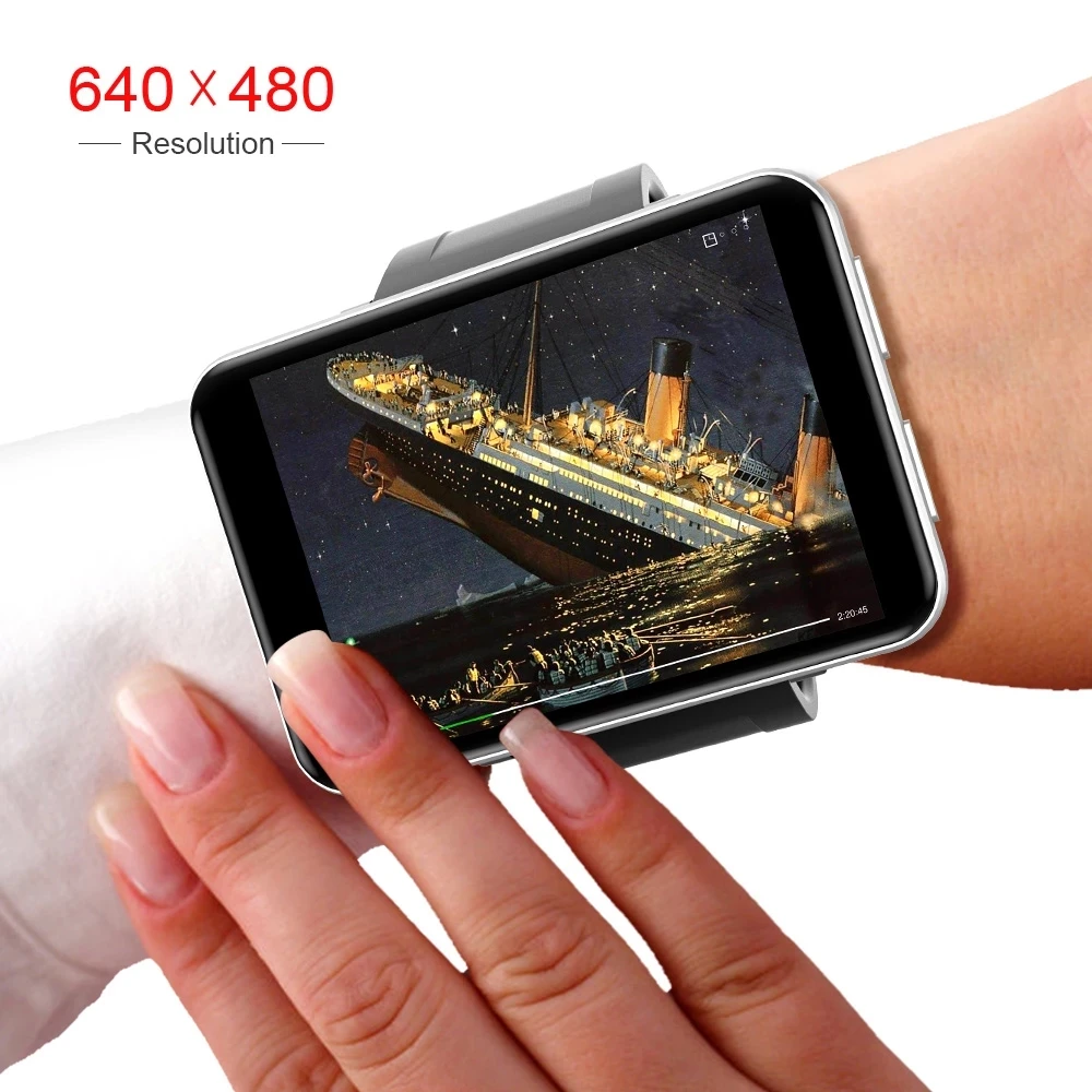 LEMFO LEMT Smart Watch - Android 7.1, 3GB RAM, 32GB Storage