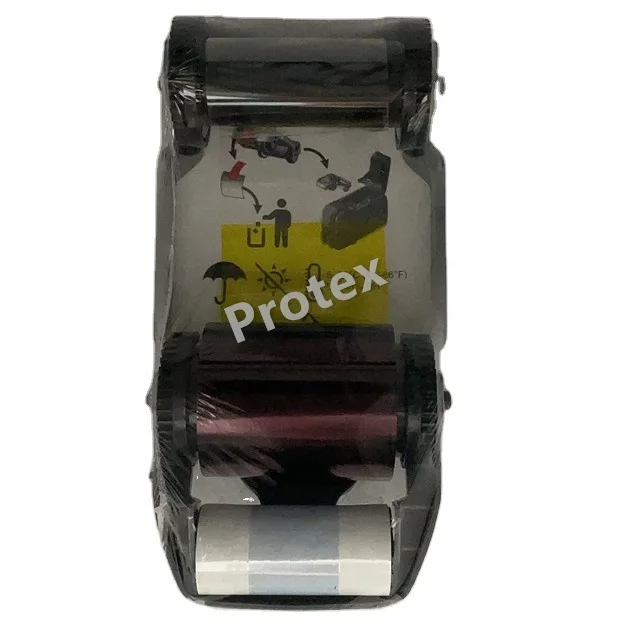 Zebra ZC100 ZC300 Card Printer Ribbon - YMCKO 200 Prints