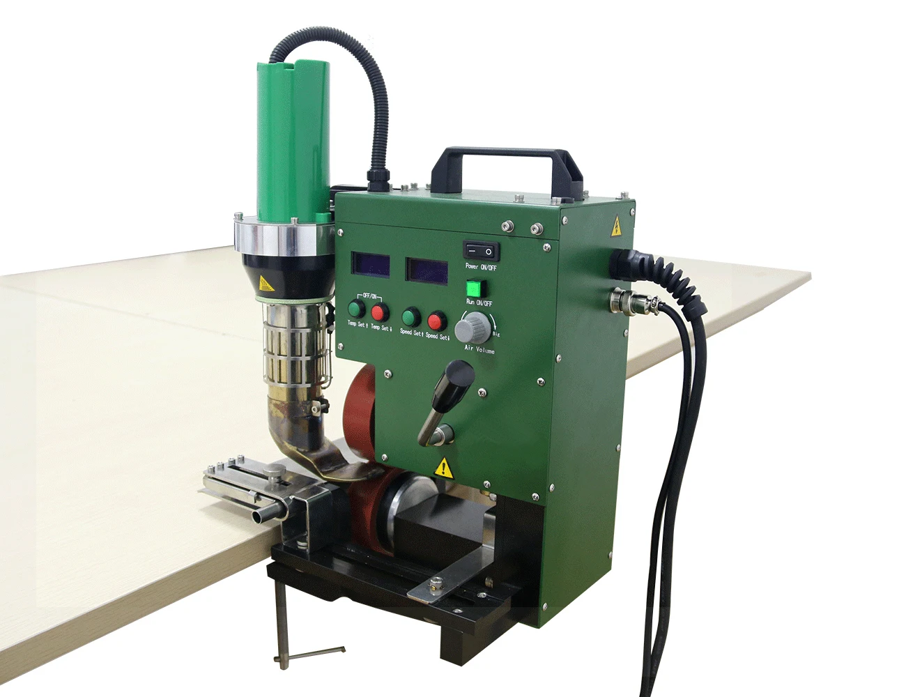 Swt-pau Hemming Banner Plastic Welding Machine Installed On The Table - Buy  Truck Tarp Pvc Material Fixed Welding Machine,Waterproof Roofing Tarpaulin  ...