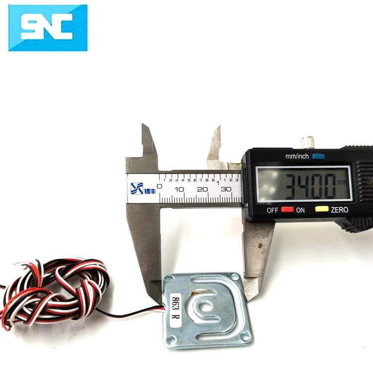SC134 small thin flat load cell 10kg 30kg 50kg mini load cell micro weight sensor 3 wire load cell 50 kg