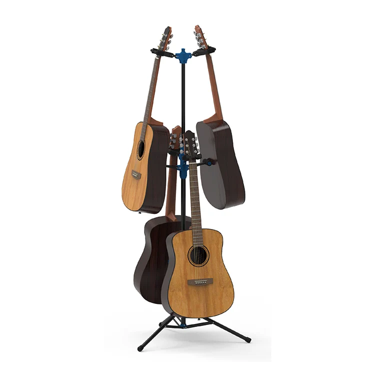 Trépied Pour Guitare Électrique,Support Réglable De 4 Supports,Instrument À  Cordes,Support De Sol Pour Guitare Acoustique - Buy Gs-214 Galux