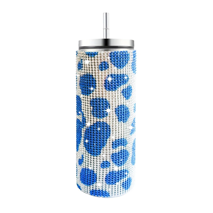 Bling Cup 20oz Diamond Glitter Stainless Steel Tumbler with Straws Skinny  Tumblers Bling Rhinestone Insulated Bulk for Woman| Alibaba.com