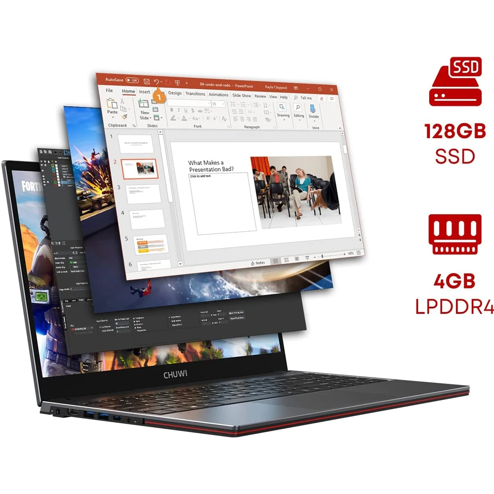 CHUWI GemiBook Pro N5100 ノートパソコン レビュー：3.7万円で買ったN5100搭載ノートPC「GemiBook Pro」の良かっ