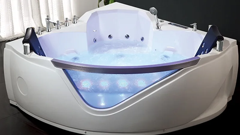 1500 Bathtub And Whirlpools 2 Person Indoor Sex Bath Tub Waterfall Whirlpool Corner Massage