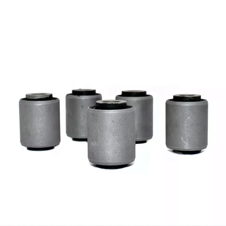Free Samples Customized Molded Rubber Bonded Bushes Silent Block Vibration Damper Rubber Metal Bushing Mount