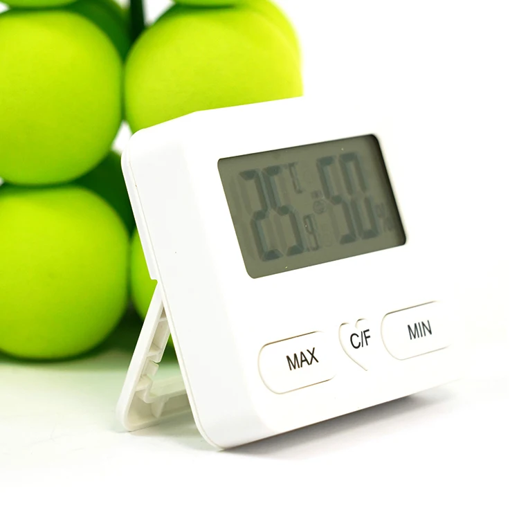 Professional Electronic White MINI Home Backlight Thermometer Temperature Indoor Hygrometer Outdoor Meter Digital Lcd Humidity