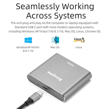 KingMa Portable and High-speed USB C XQD Card Reader for Nikon XQD Card Reader detail image