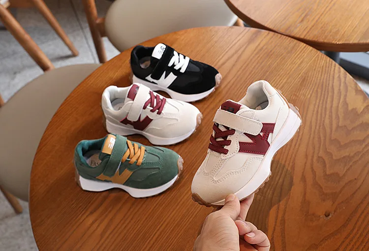 Size 21-36 Children Casual Shoes Fashion Elastic Band Sneakers for Kids  Boys Girls Non-slip Sport Shoes for Child Trainers Tenis