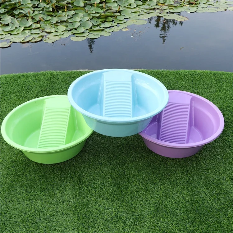 Plastik-waschbrett Haushaltswaschbecken Badezimmer-waschbecken Kunststoff-waschbecken Mit Waschbrett Zum Wäschewaschen