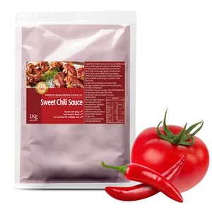 High Quality Botte Sweet Chilli Sauce Red Hot Pepper Paste for Edable Engstan Chips and Noodle