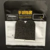 silver fiber-black+black edge