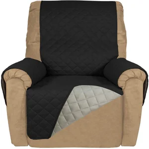 wholesales polyester waterproof Recliner Chair Cover water resistant armchair sofa cover for children dog and cats