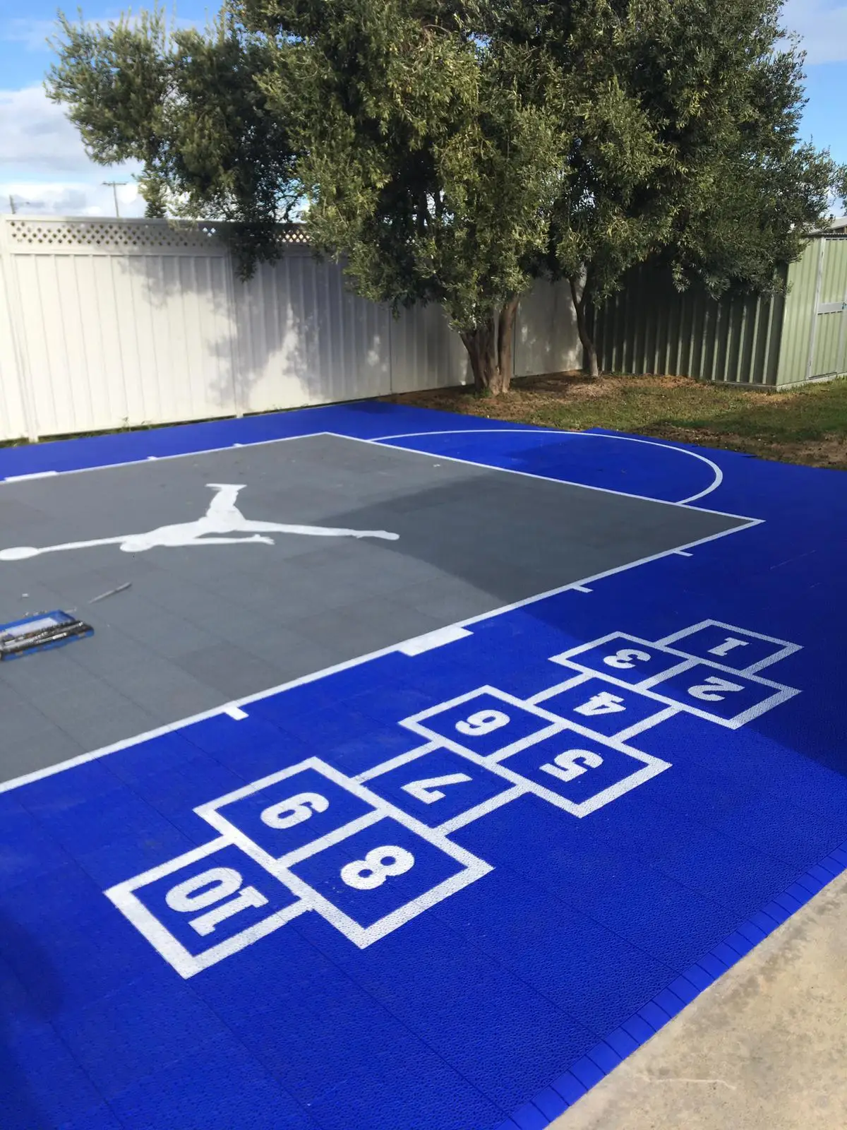 Polypropylene Outdoor Basketball Court Sports Flooring - Buy Basketball ...