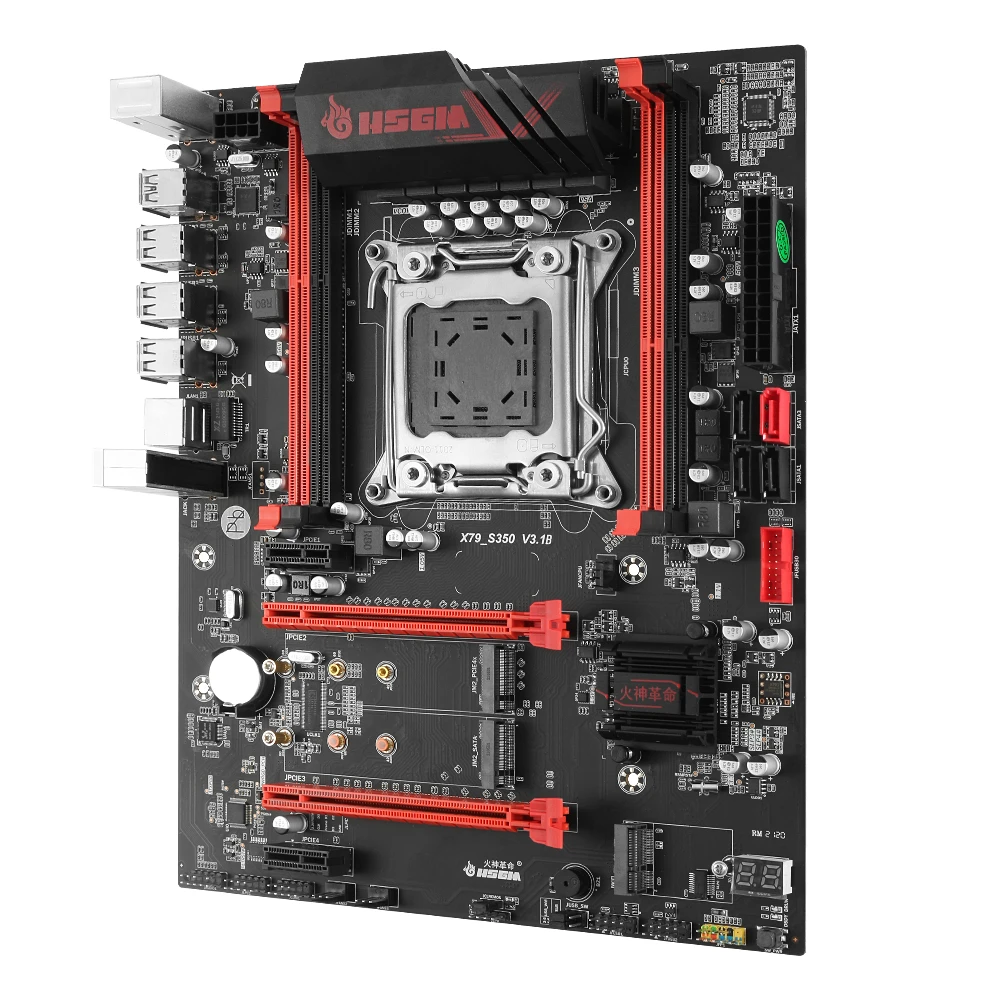 Hsgm материнская плата X79-S350 Серверная материнская плата DDR3 high end Поддерживает четыре канала материнская плата для настольного компьютера
