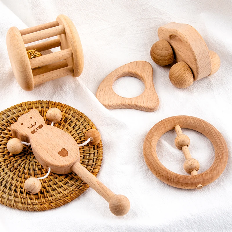 Baby Wood Rattle Juguetes Para Bebes Musical Instrument Other Kids Gift Ring Wood Juguete Infantil Car Baby Toys Educational Buy Baby Toys Educational Other Toys Baby Wood Rattle Product On Alibaba Com