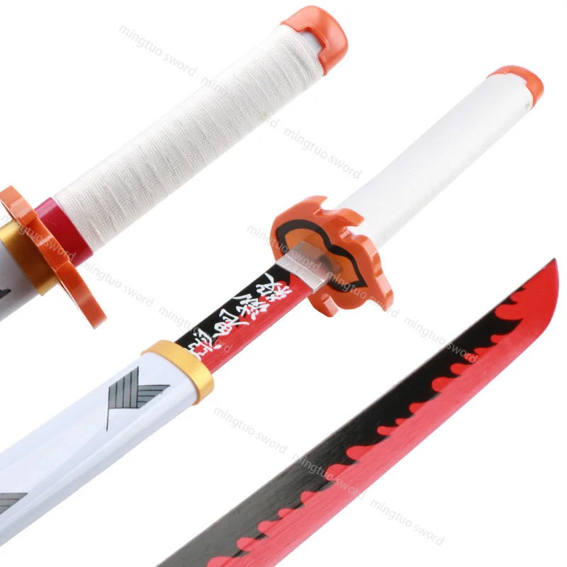 Compre 104 Cm Katana Espadas Demonio Matador Eco Abs Bambú De Madera  Samurai Espada Anime Cosplay Apoyos Arma Juguete y Arma De Juguete de China  por 0.38 USD