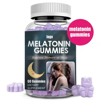 Melatonin Gummies Sleep With Elderberry Aid Good Sleep Gummies Stress ...