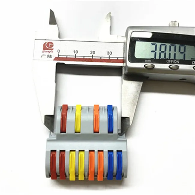 Supplier SPL84 Electrical 4 in 8 Out Terminal Connector Quick Connect Terminal Quick Splice Wire Connector