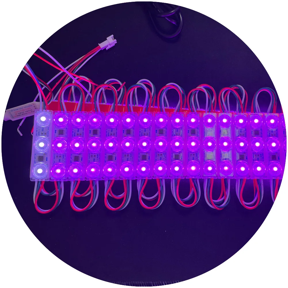 Super Brightness RGBW AC Diffuse Injection Led Modules for Light Advertising and Backlighting