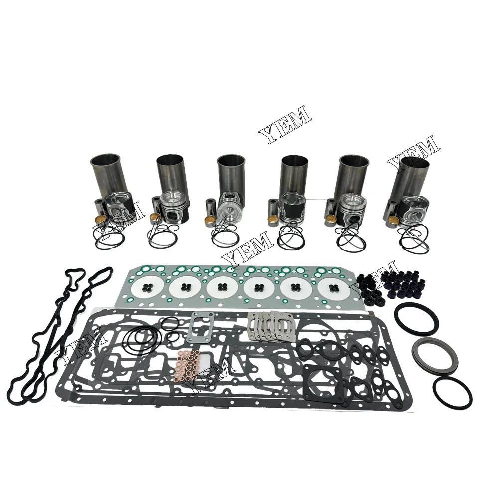 Overhaul Kit With Gasket Set Fit for Doosan Develon DL06 Engine 4