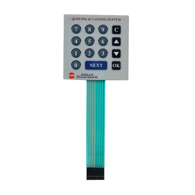 New Design and special structure ATM Part Matrix Numeric Metal Keypad
