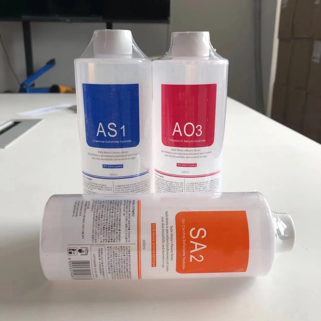 AS1 SA2 AO3 400ml Hydra Solution Facial Serum  Aqua Peel Machine Solutions Aqua Peel Solution