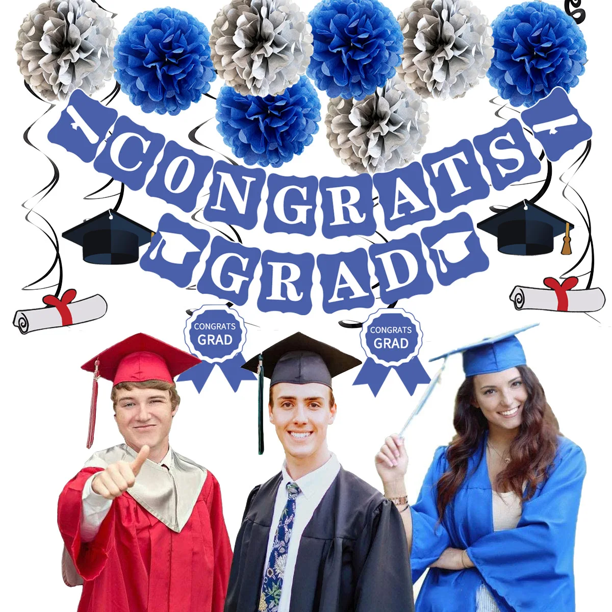 Graduation Balloons 2024 Graduation Party Decorations Class Of 2024 ...