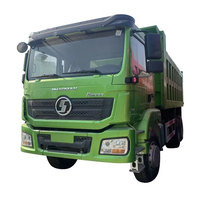 Used good quality shacman H3000 export dump trucks euro2 3 heavy duty truck 6x4 tralier dump truck for sale