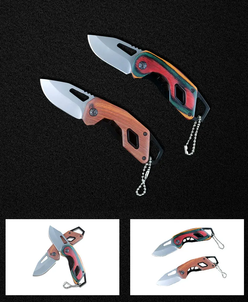 Best Outdoor Camping Hunting Bushcraft Edc Folding Pocket Knife