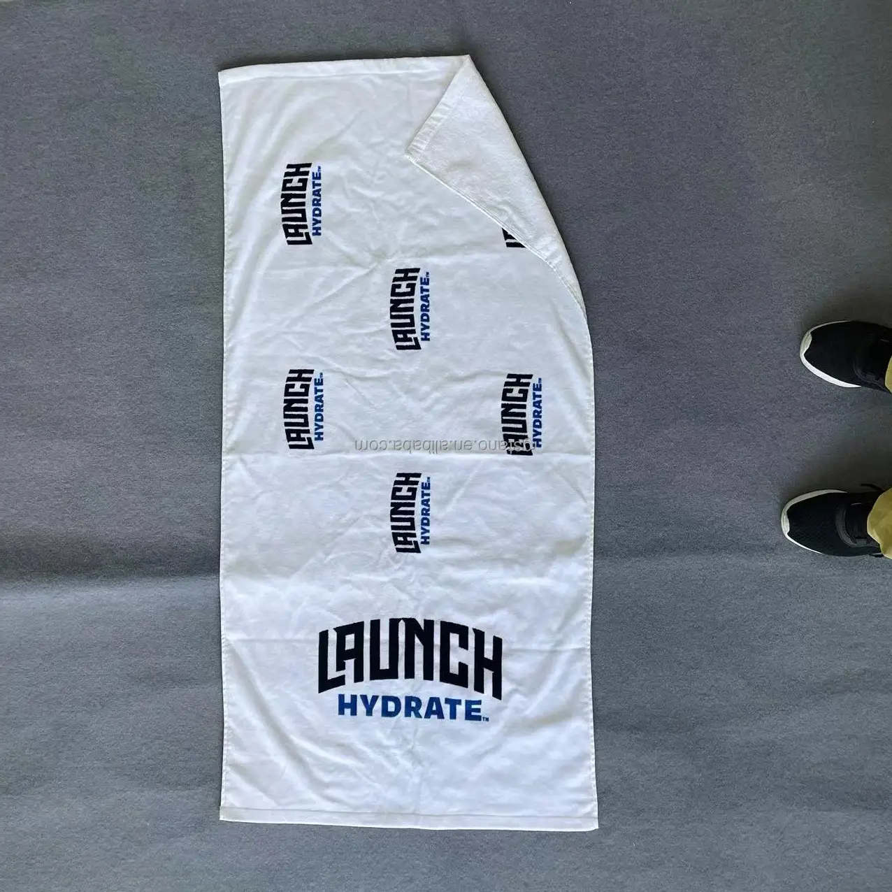 Low MOQ 100%cotton Custom digital  Printing Sports/gym/rally /terrible towel manufacture