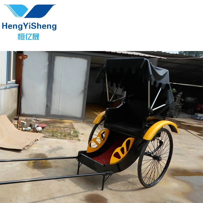 中古人力車/手動人力車/ジンリキシャ/ミニタクシー/2人乗り人力車