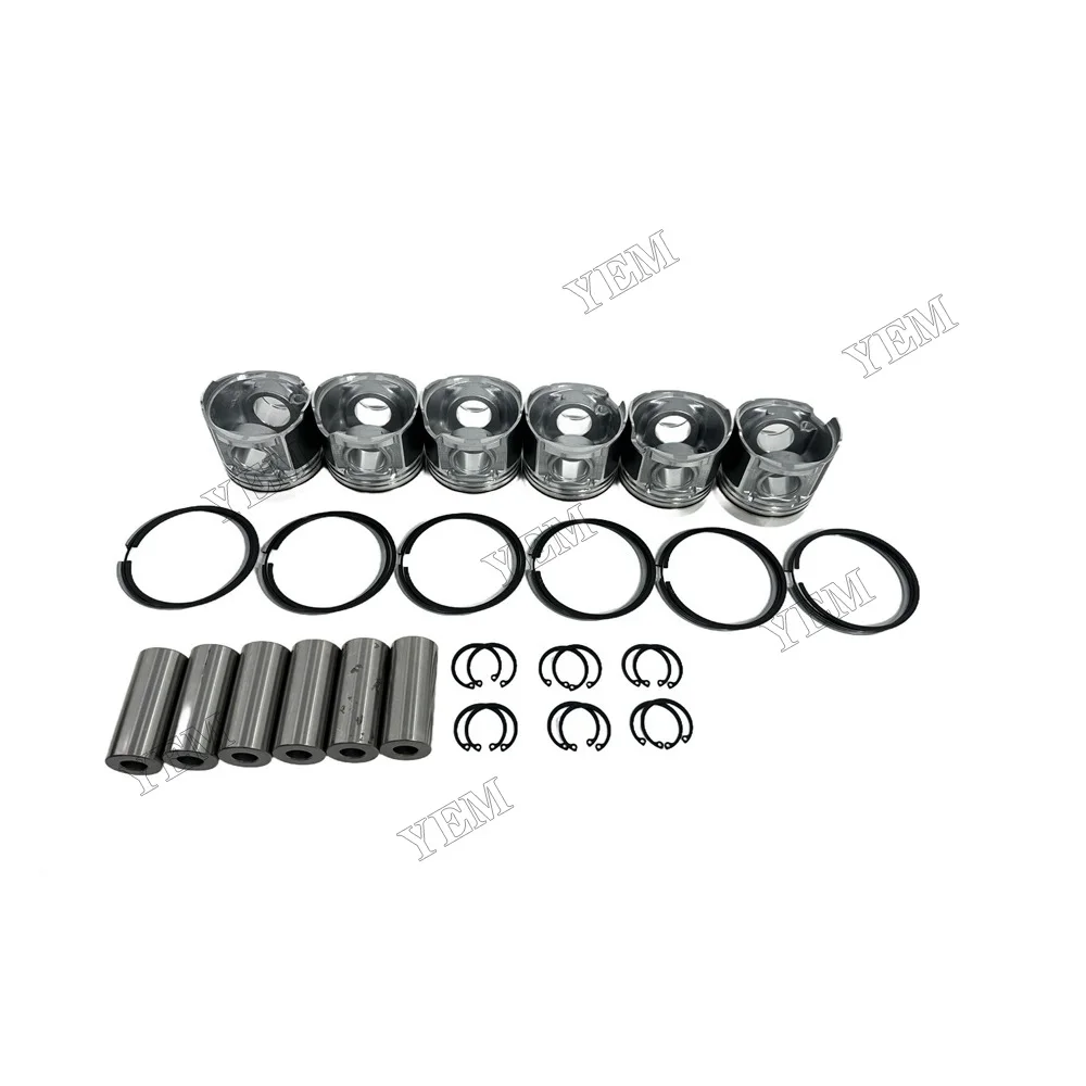 Piston Rings Set Fit for Hino W06D Engine Parts 6