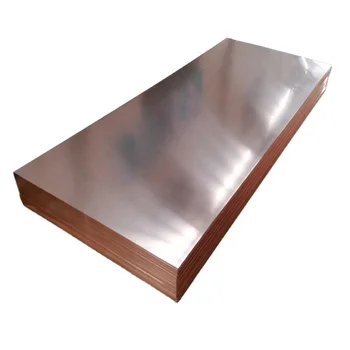Customized 0.3mm 3mm 5mm 20mm thickness T2 4x8 copper Plate sheets Supplier 99.99% Cathodes Sheet Pure Copper Plate