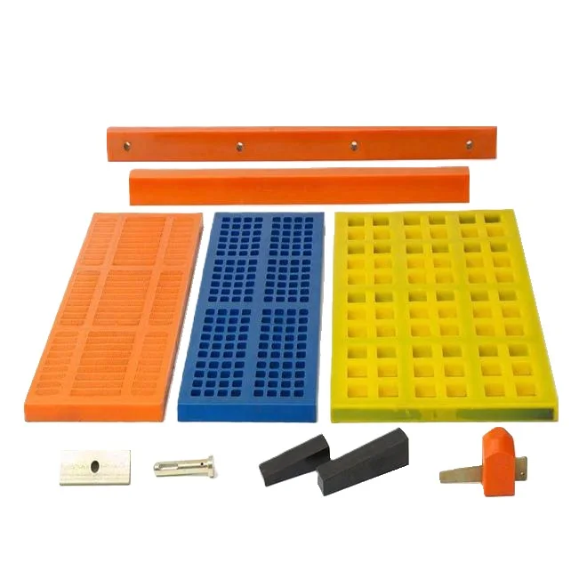 Polyurethane Linear Vibrating Screen Mesh Mining Sieve Shaker For Ore