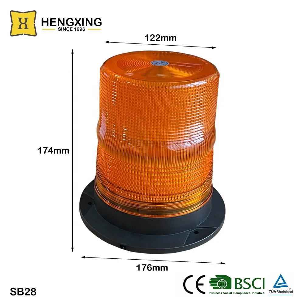 12 В 110 водонепроницаемый сильный магнит безопасность автомобиля стробоскоп СВЕТОДИОДНЫЙ ПОВОРОТНЫЙ мигающий сигнальный сигнал маяк