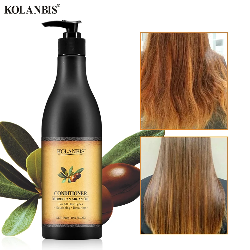 Новое поступление, органическое марокканское аргановое масло KOLANBIS, уход за волосами, кондиционер, натуральная маска, лечение сухих поврежденных волос, термообработка