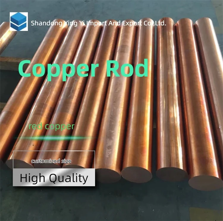 80mm Earth Rod Pure Copper Ground Copper Round Rod - Buy Earth Rod Pure ...