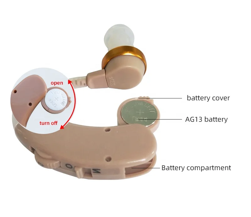 Good Quality Factory Directly 1 Delivery Aids 2024 New Pocket  Comfortable Electronic Hearing Aid