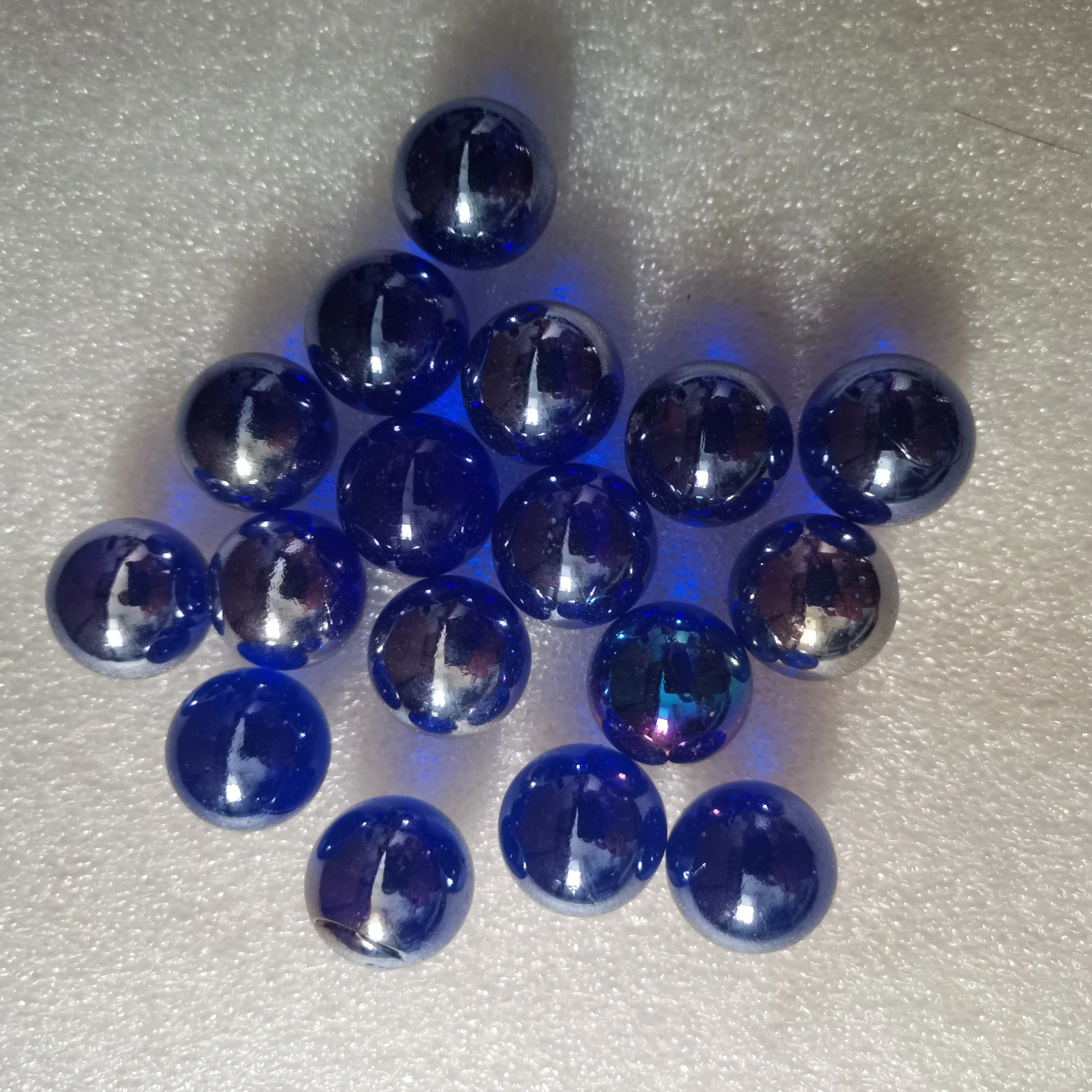 Детская игрушка украшение для дома 14 мм 16 25 белые однотонные стеклянные шарики настольных игр круглые