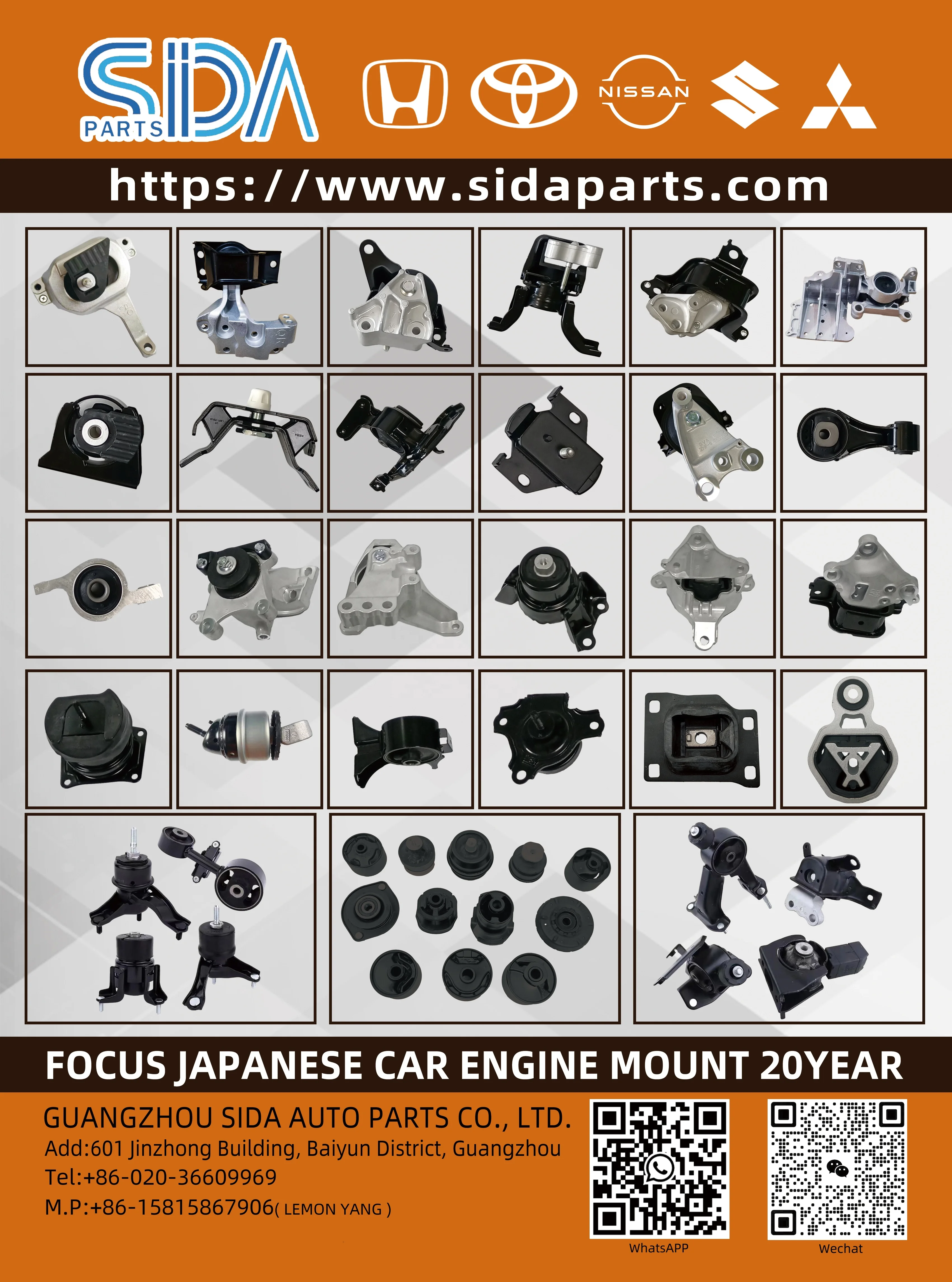 FORSIDA Auto Parts - High Quality ENGINE SUPPORT for Toyota