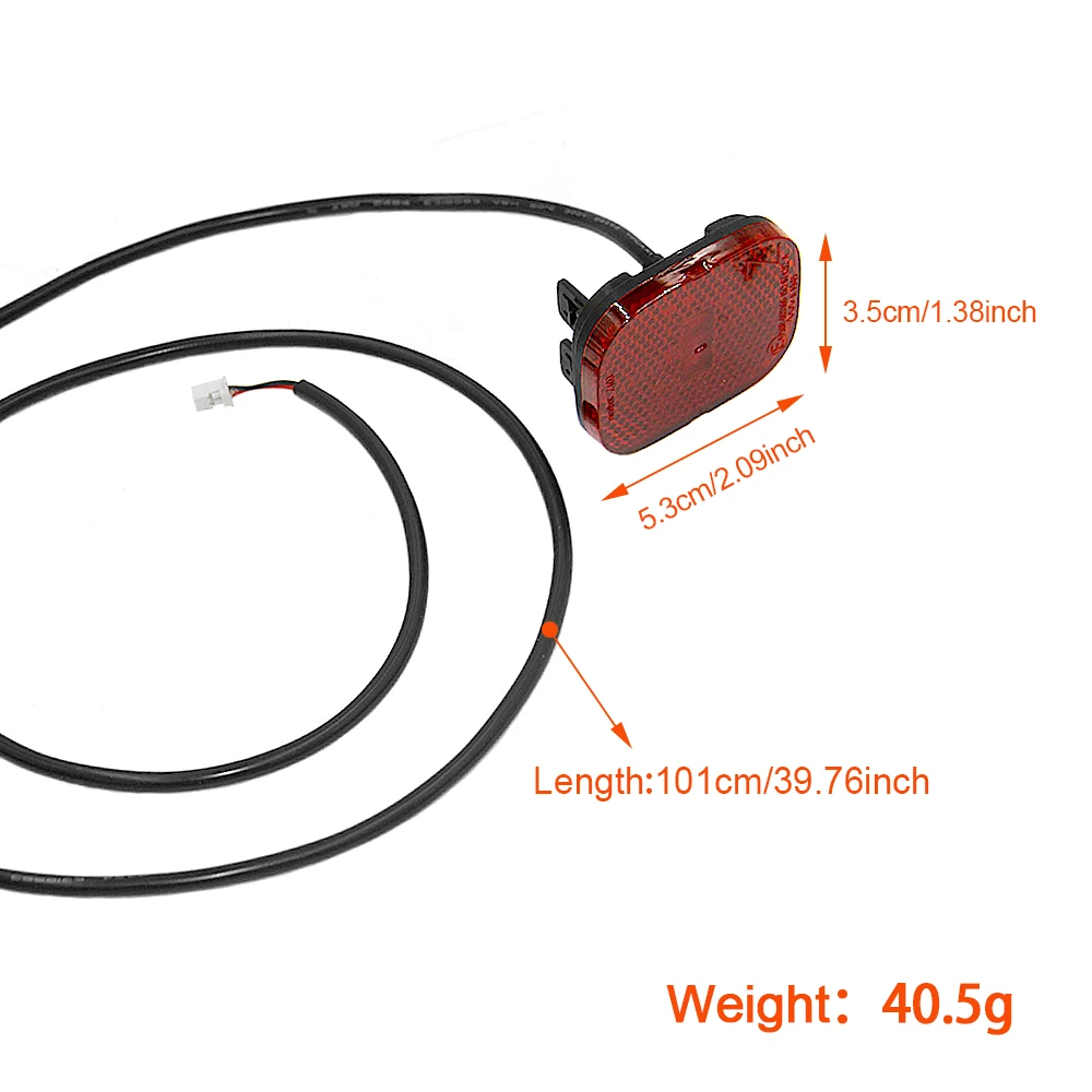 Mi4 G30 Original Taillights With Wire Waterproof Rear Fender Light for Mi4 G30 Electric Scooter Stoplight Part
