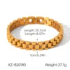 Pulsera gruesa de media luna