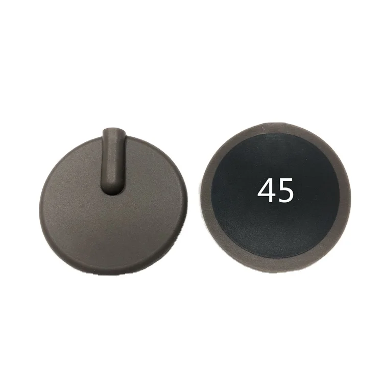 
 Медицинская проводящая силиконовая резиновая электродная прокладка, электропроводность ems, Круглый электрод  