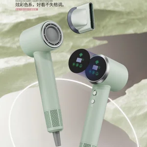 High-Speed Salon Hair Dryer with Ionic Feature and Concentrator Nozzle