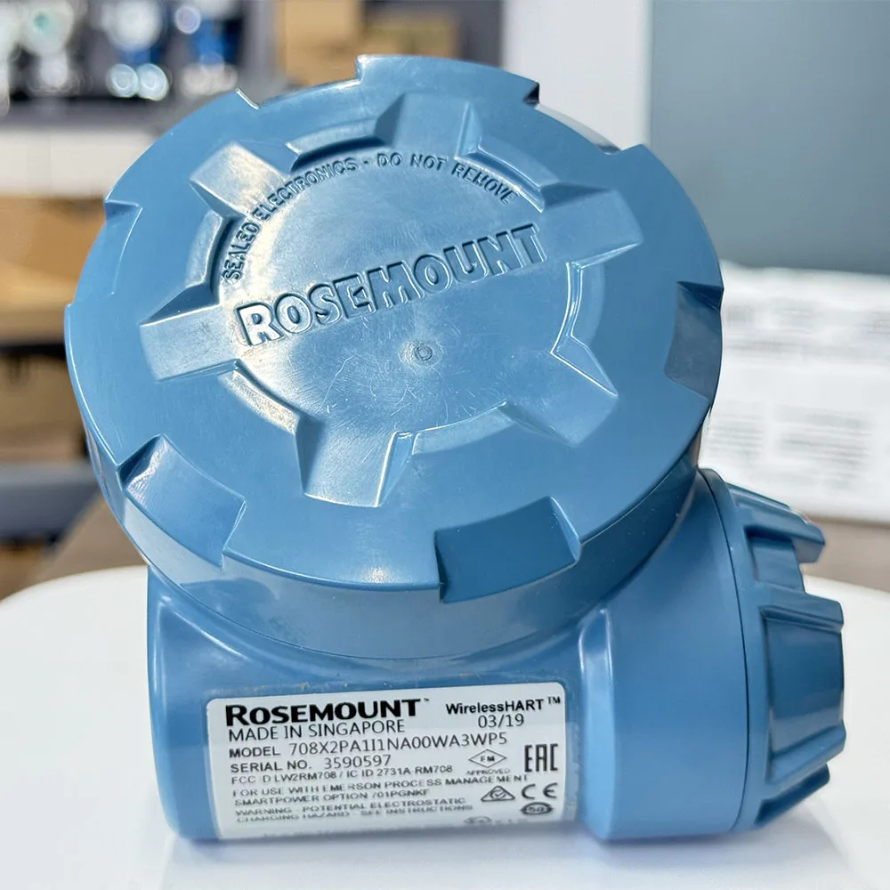 Original and New Emerson Rosemounte 708 Wireless HART Acoustic Transmitter  Monitors Steam Traps and Pressure Relief Valves