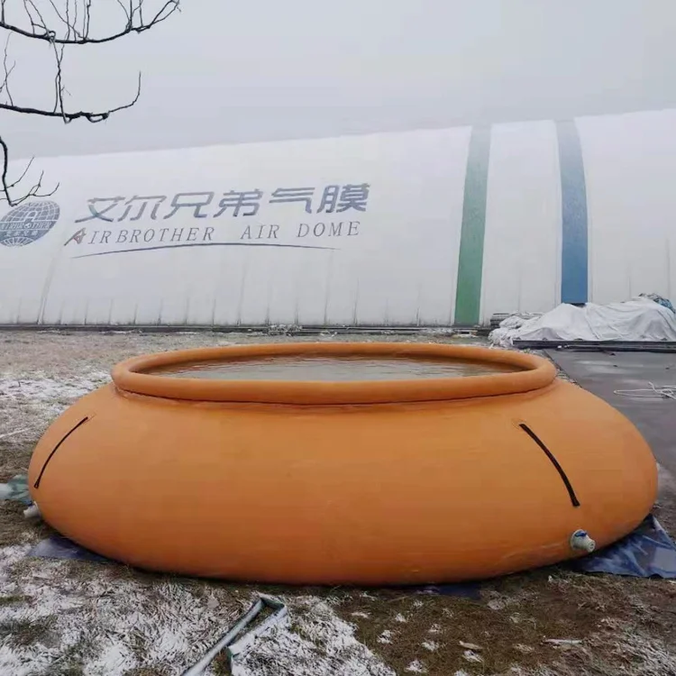 Customized Size PVC Outdoor Rain Water Harvesting System Storage Rain Water Tanks