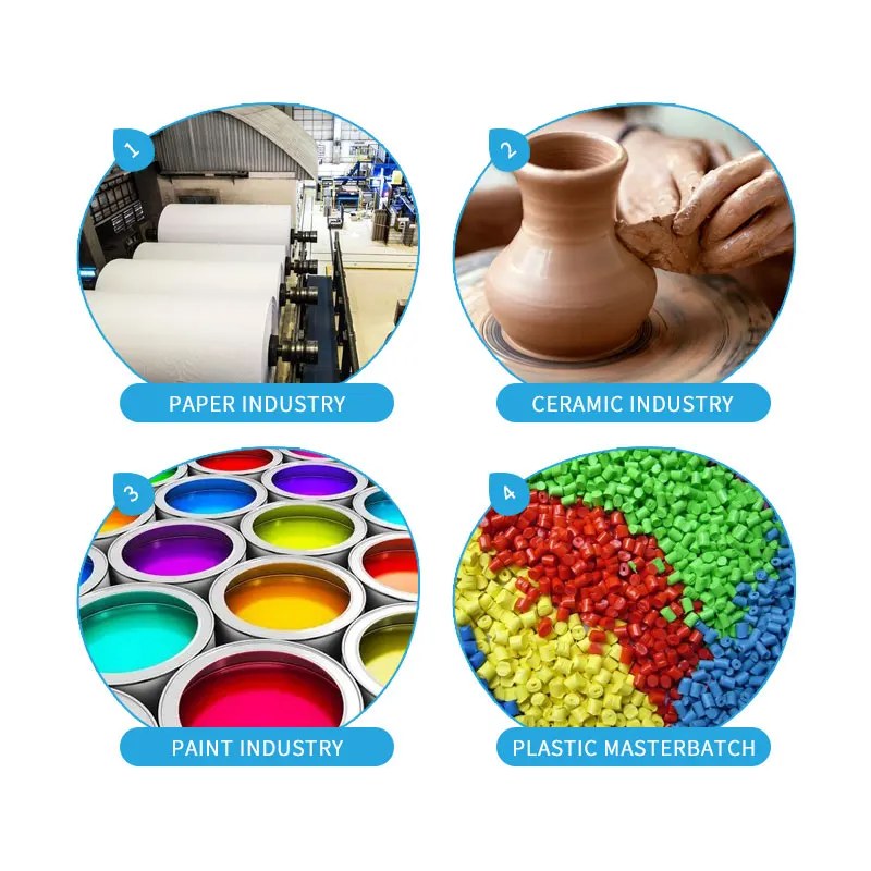 High White Metakaolin Kaolin Powder for Industrial Use Calcined Ceramic Rubber Glaze Directly Supplied by Manufacturers
