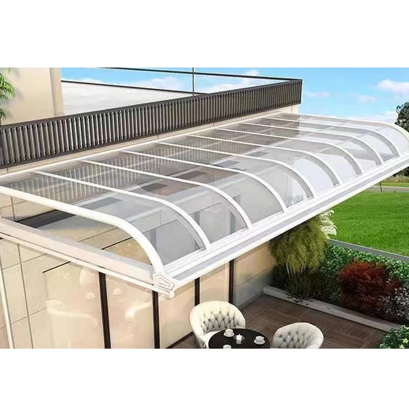 Economical Sunshade Aluminum Frame Polycarbonate Canopy Awning