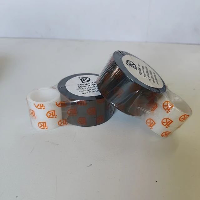 DIKAI DP33mm*350m BK DikaiD118i D241 D321 D118i Heat Transfer Thermal Transfer Printer Ribbon for PET Vertical Machine China 5
